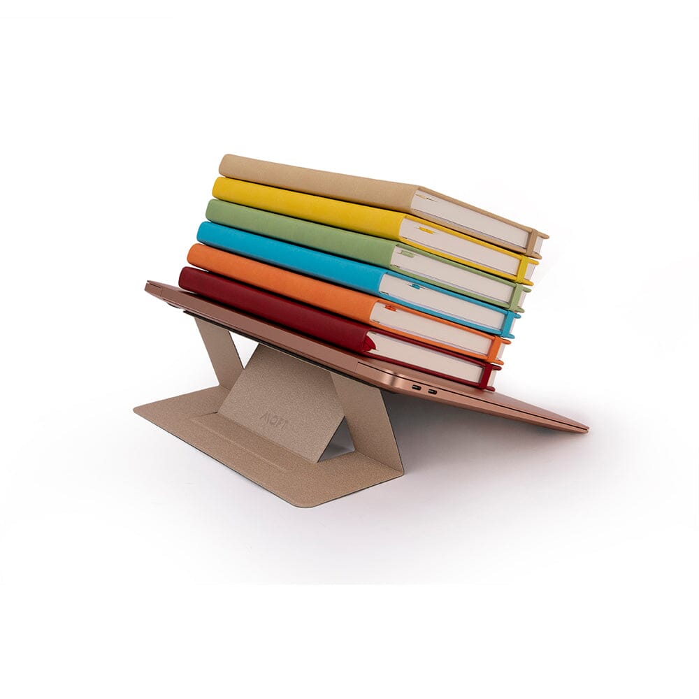 Adhesive Laptop Stand | Gold For Laptops MS006