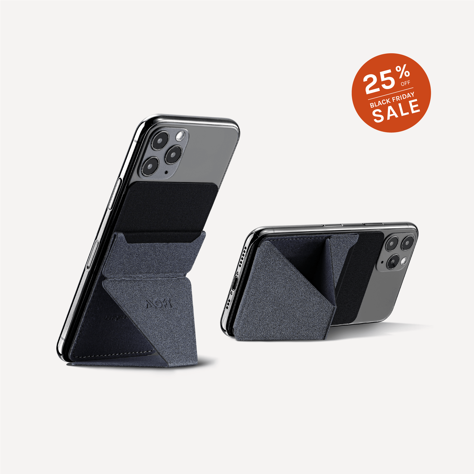 2 Invisible Phone Stand Combo For Phones MS007 Combo Space Grey Space Grey