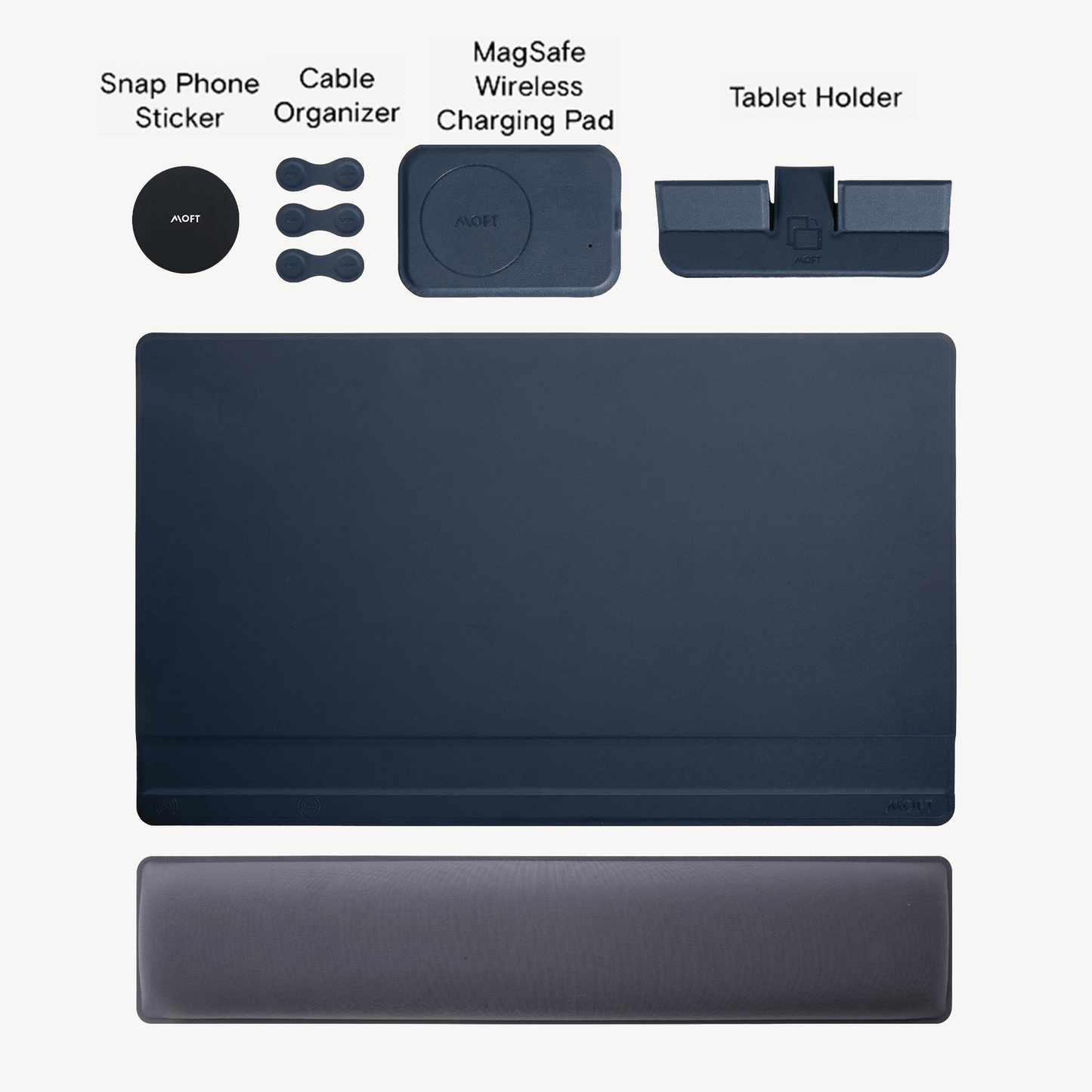 Smart Desk Mat MS020 Smart Mat Digital Kit Oxford Blue