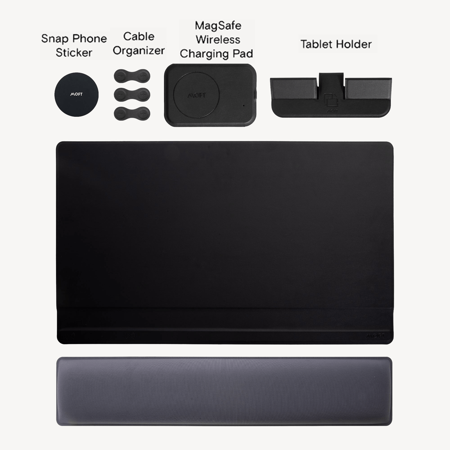 Smart Desk Mat MS020 Smart Mat Digital Kit Night Black