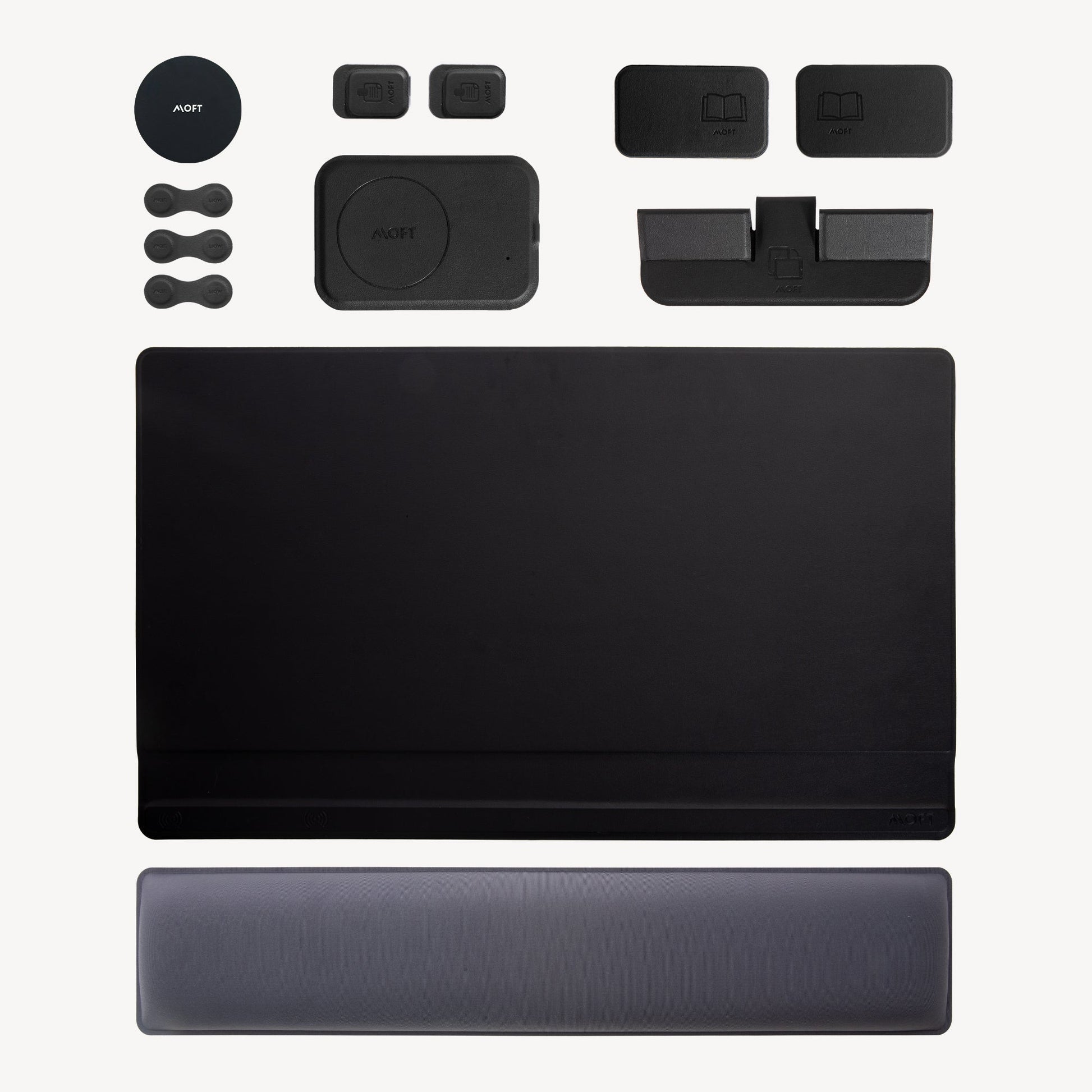 Smart Desk Mat MOFT Smart Mat Full Kit Night Black