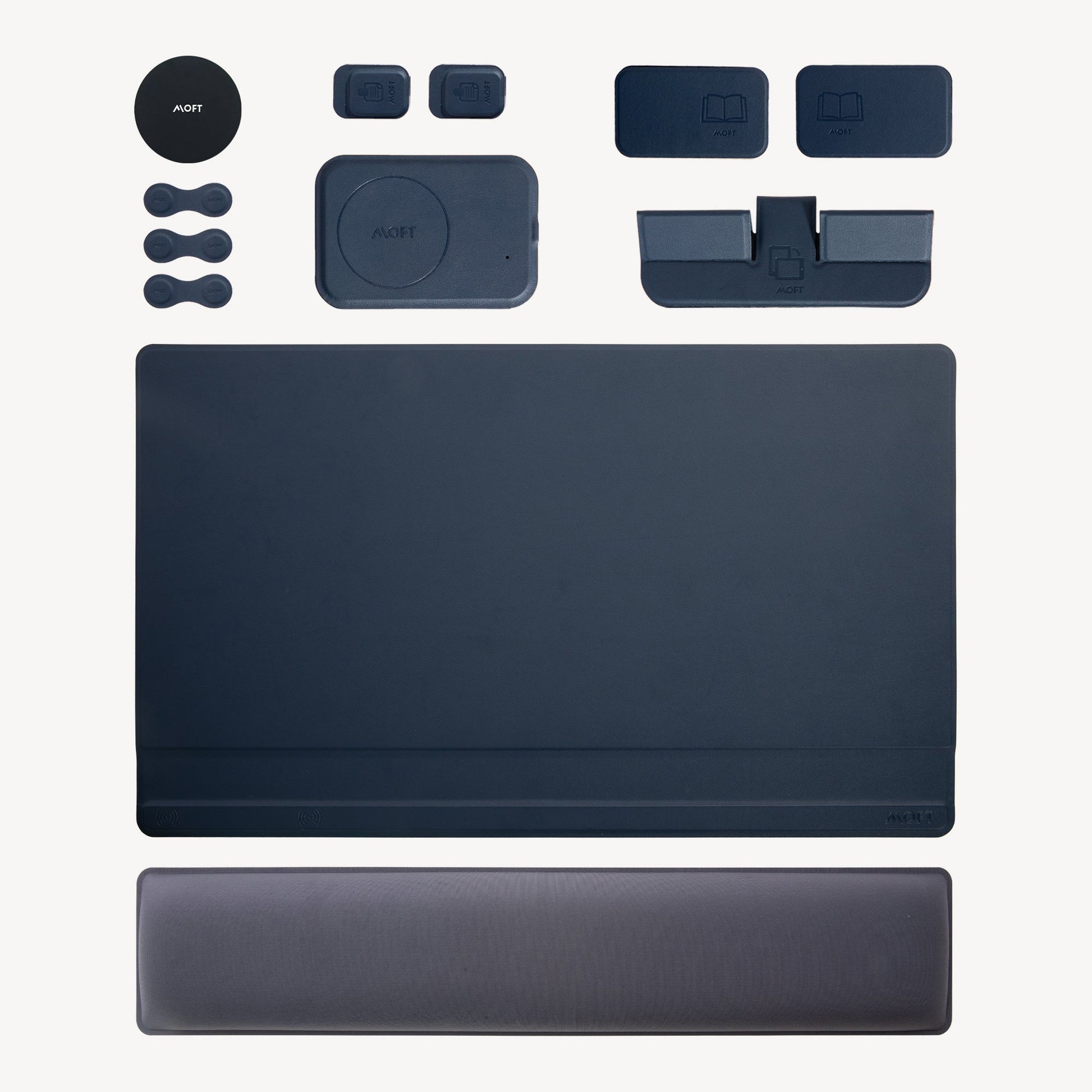 Smart Desk Mat MOFT Smart Mat Full Kit Oxford Blue