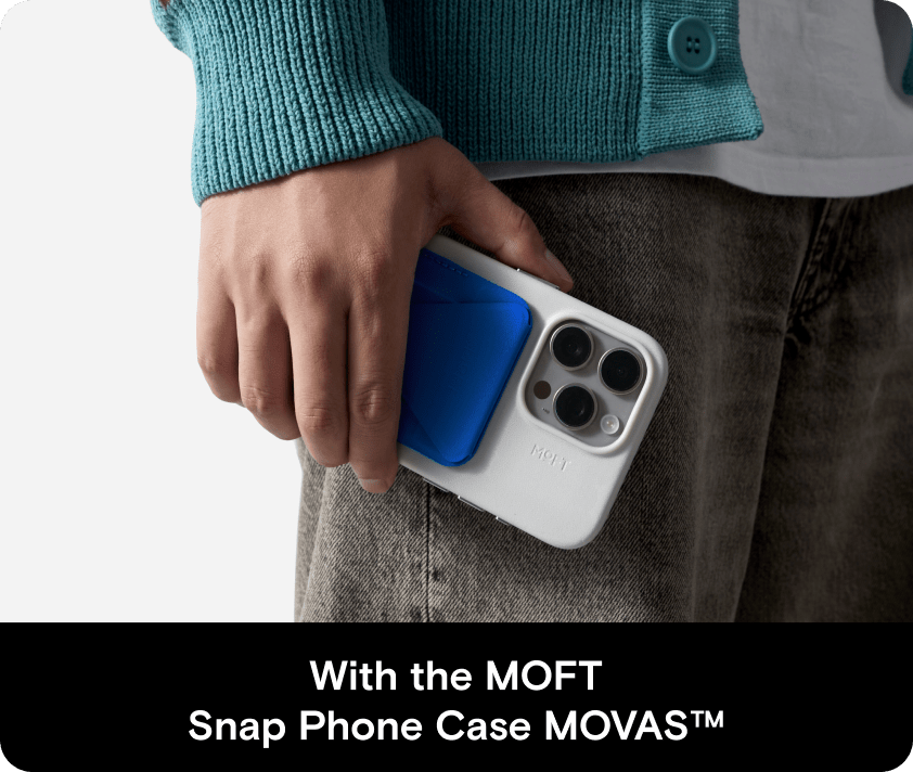 Snap-on Phone Stand & Wallet MOVAS™ - MagSafe Compatible For Phones MS007MP