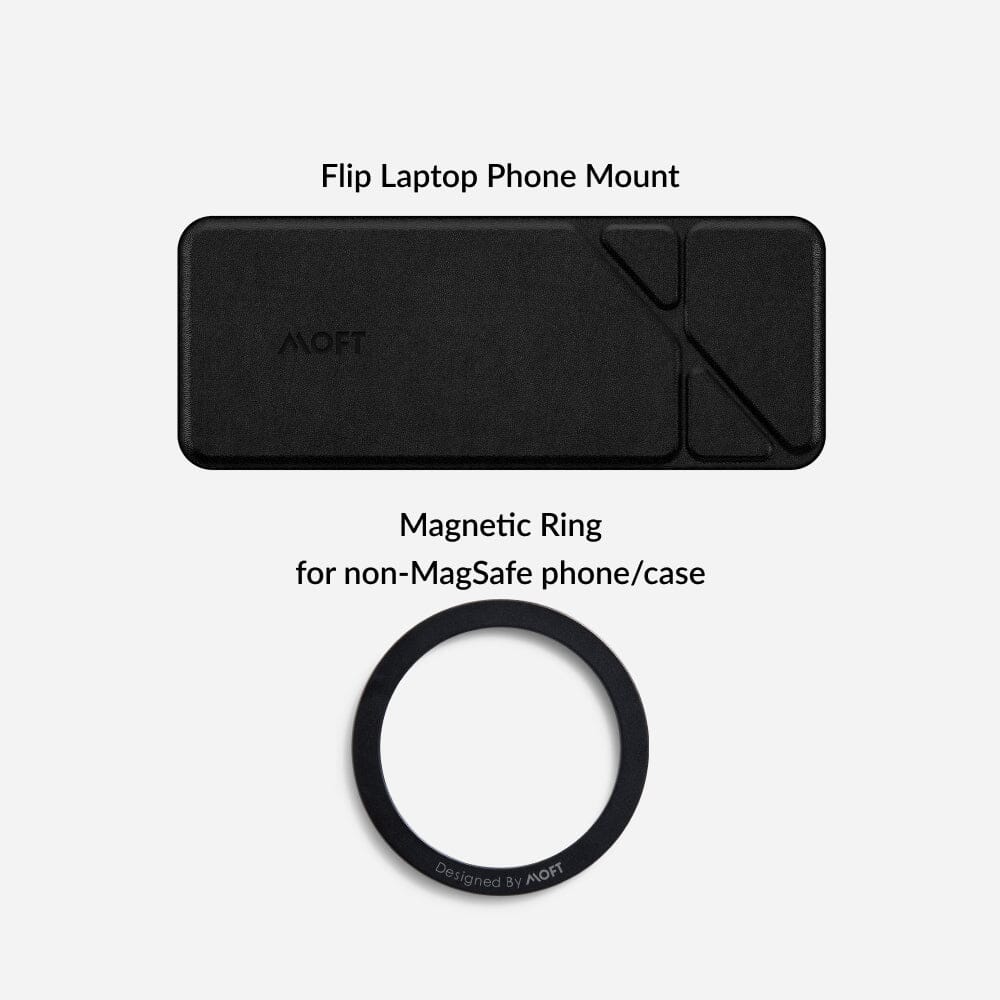 Flip Laptop Phone Mount For Laptops MS021P Black With