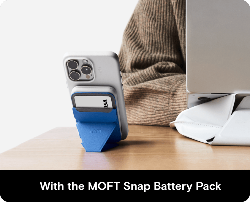 Snap-on Phone Stand & Wallet MOVAS™ - MagSafe Compatible For Phones MS007MP