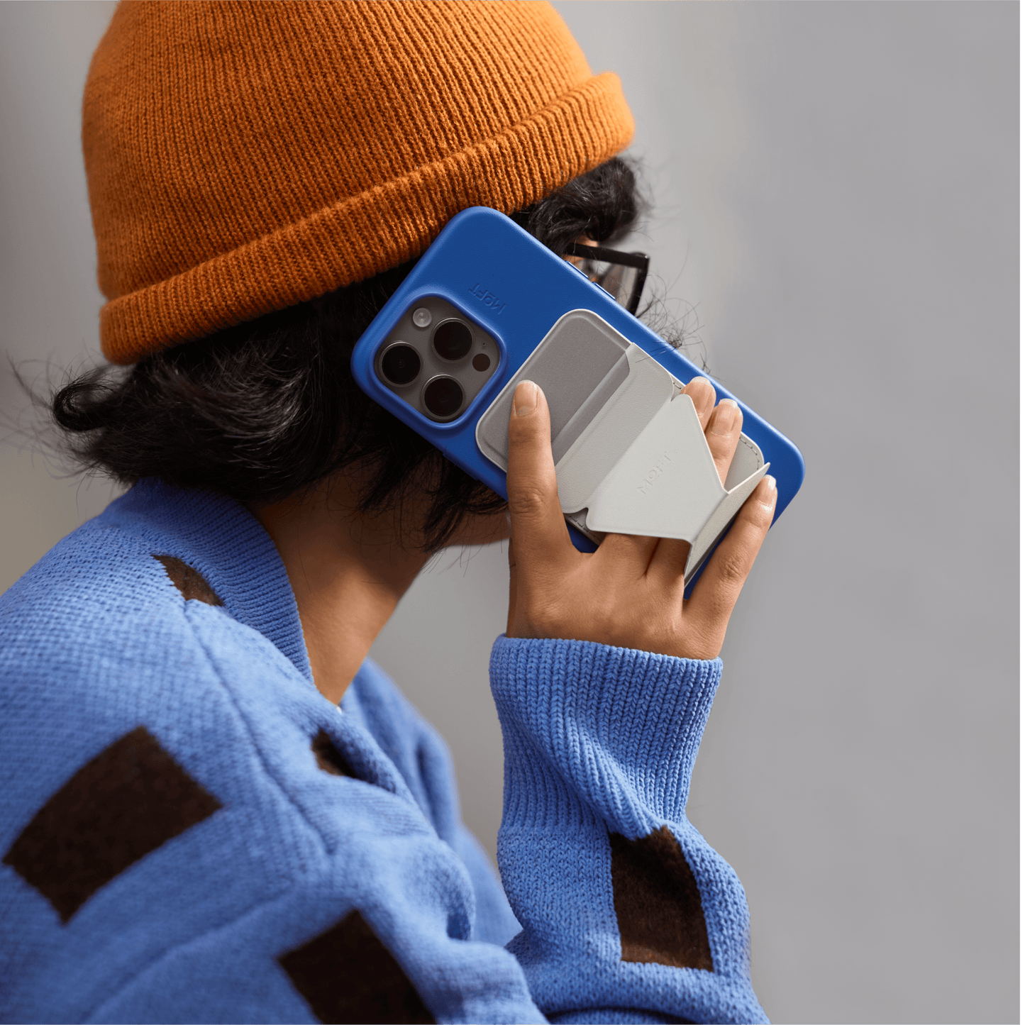 Case, Stand & Wallet Snap Set MOVAS™ for iPhone 15 - MagSafe Compatible For Phones MD020+MS007MP