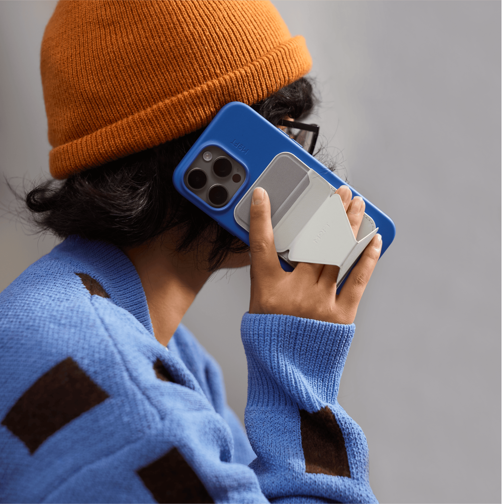 Case, Stand & Wallet Snap Set MOVAS™ for iPhone 15 - MagSafe Compatible For Phones MD020+MS007MP