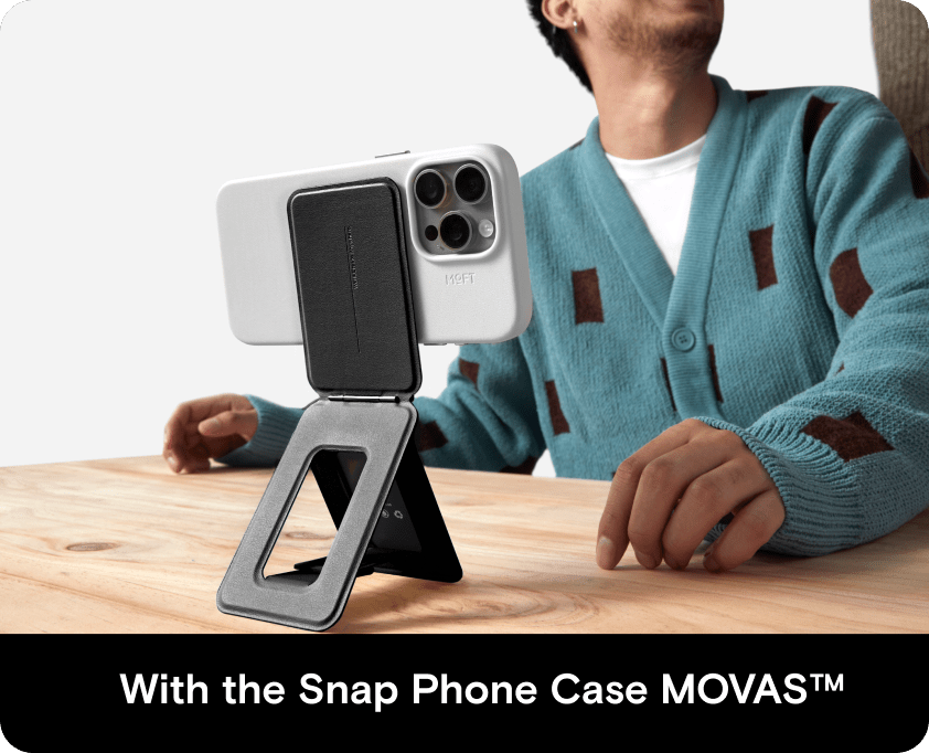 2 Snap Phone Tripod Stand MOVAS™ - MagSafe Compatible For Phones MS027