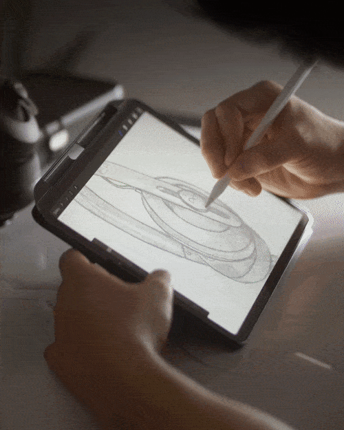 Snap Tablet Stand & Case MS009M-SW