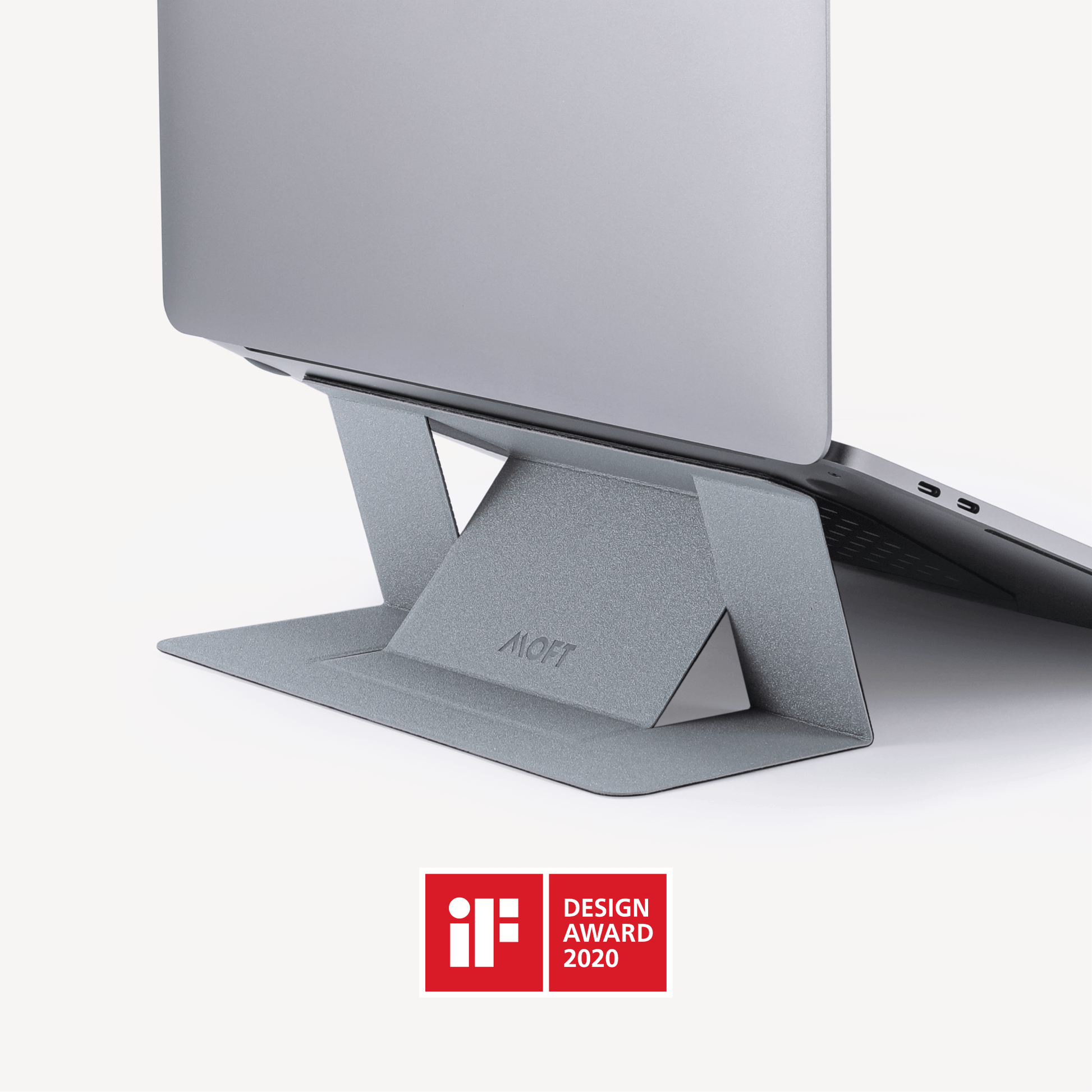 Invisible Laptop Stand For Laptops MS006 Silver