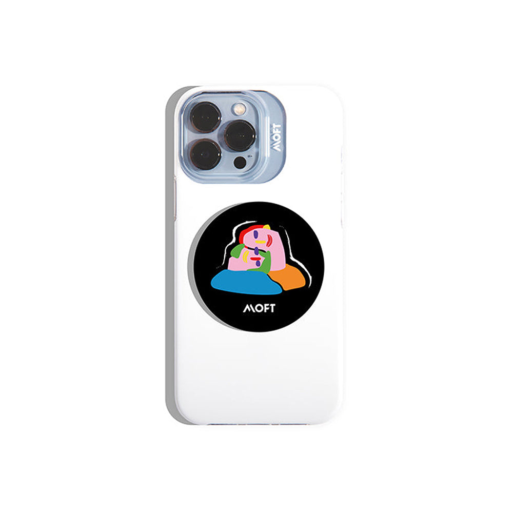 Snap Phone Grip & Stand - MagSafe Compatible MOFT Pride Love Black None