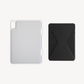 Snap Case & Stand Set For iPad mini 6 MD013+MS008M Gray Jet Black 