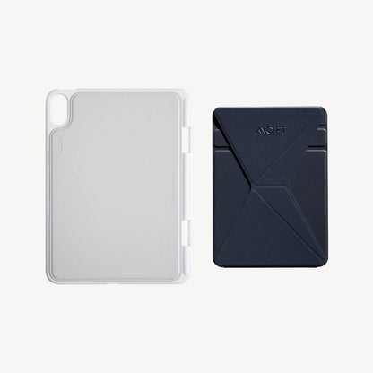 Snap Case & Stand Set For iPad mini 6 For Tablets MD013+MS008M Gray Deep Blue 