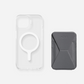 Case, Stand & Wallet Snap Set - MagSafe Compatible MD011-set1 Cool Gray iPhone 14 Clear