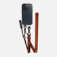 Sling Case Set for Everyday Aesthetics For Phones MD016+MD018 Navy Blue Sienna Brown iPhone 14 Pro