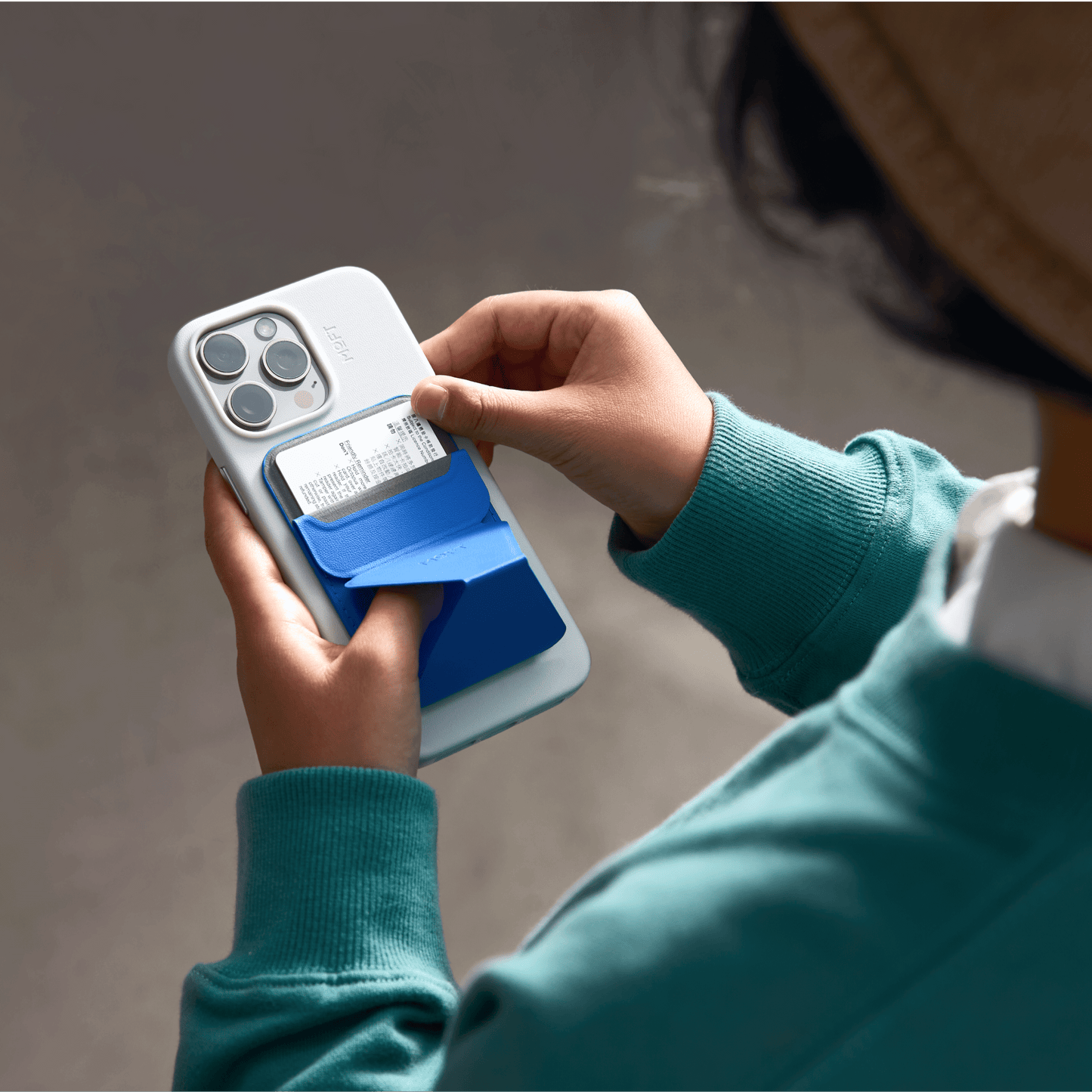 Case, Stand & Wallet Snap Set MOVAS™ for iPhone 15 - MagSafe Compatible For Phones MD020+MS007MP 