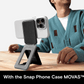 2 Snap Phone Tripod Stand MOVAS™ - MagSafe Compatible For Phones MS027 