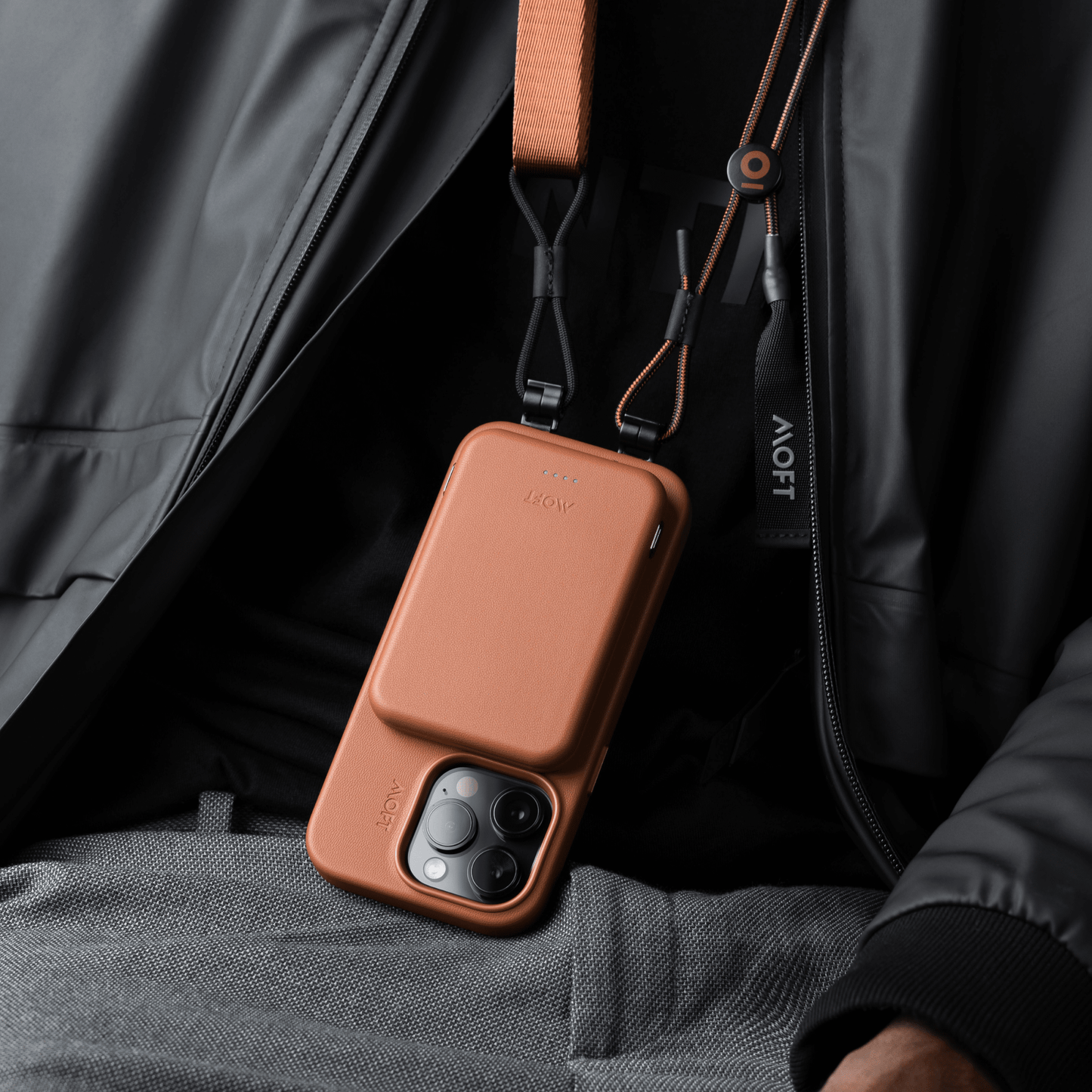 Vegan Leather Snap Phone Case For Phones MD016 