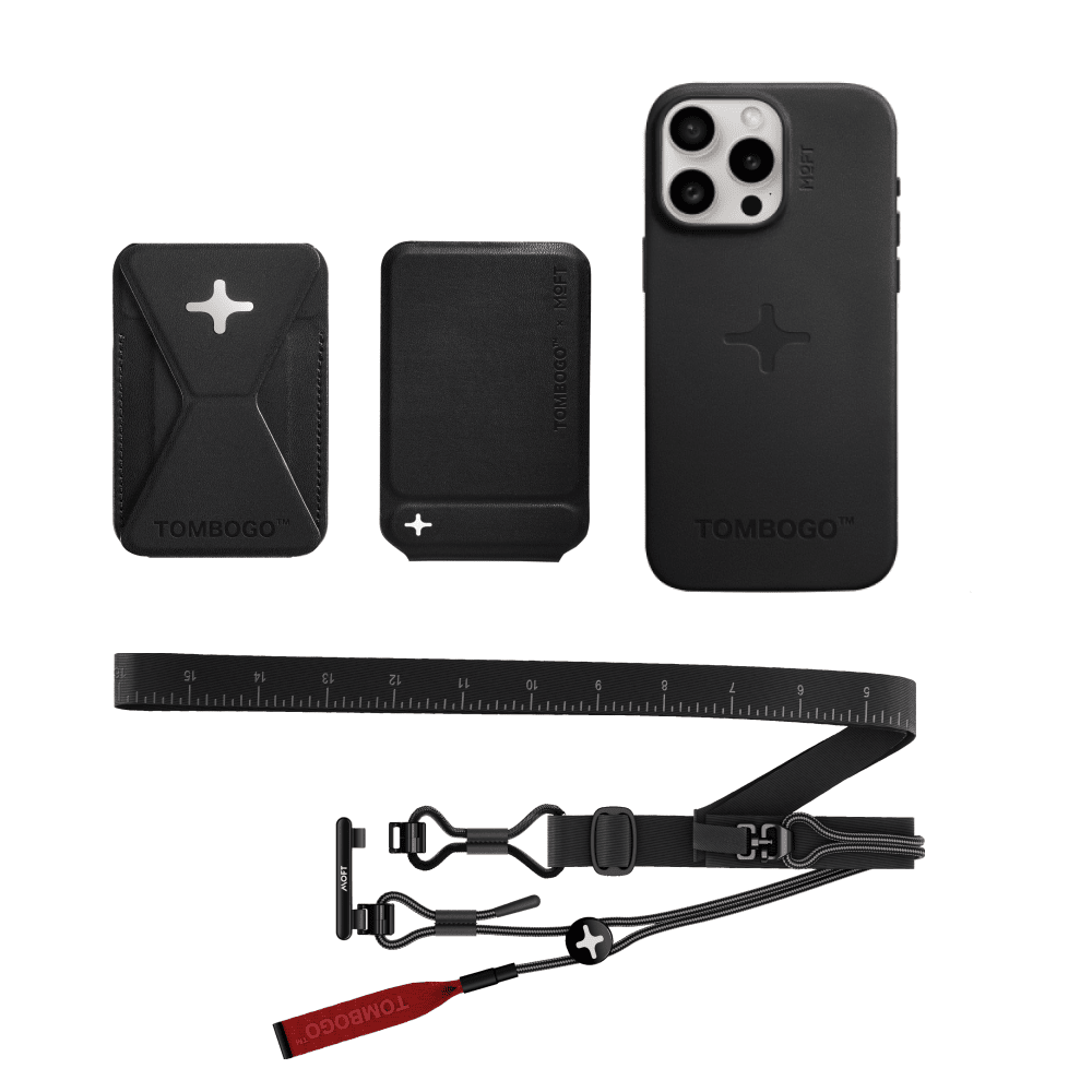 MOFT X TOMBOGO Kit - Jet Black TombogoBlack The Cosmic Commuter Kit None iPhone 15 Pro