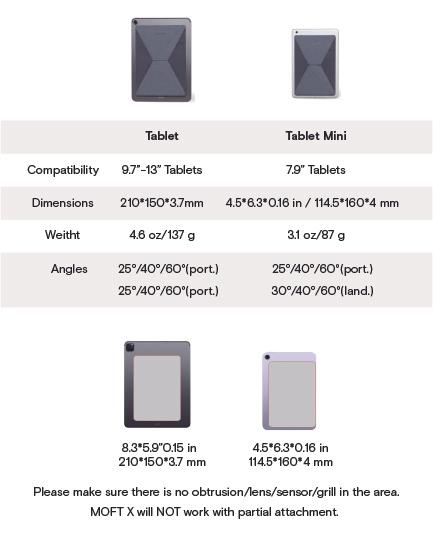 Invisible Tablet Stand For Tablets MS008&9 